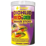 Cichlide Rød og Grøn Foder
