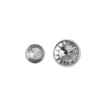 Horka Bling Knap Silver