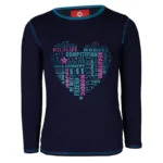 Red Horse Langærmet T-Shirt