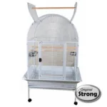 STRONG villa isa, silvertone hvid, 86X55,5X156 CM.