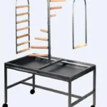 PLAYGROUND jacky, silvertone, 92X54X142 CM.