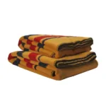 Golden Stripe Uld Tæppe