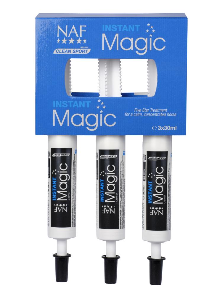 NAF Instant Magic 3 X 30mL - Tilskud til hest