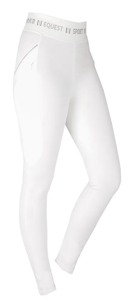 Horka Jubilee Tights 40 - Hvid - Ridebukser til damer