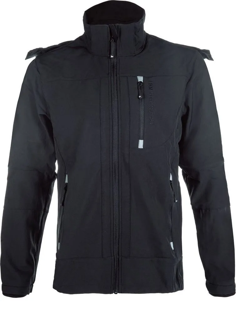 HKM Softshell Jakke Herre Herre L - Vandtæt - Sort