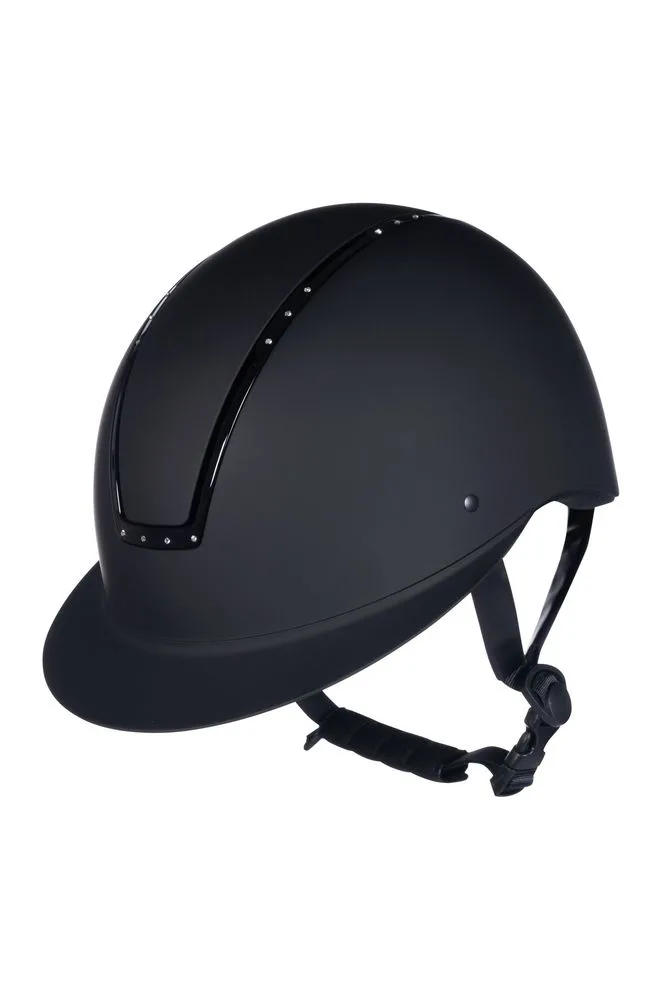 HKM Ridehjelm Lady Shield Diamond 55-57 - Sort
