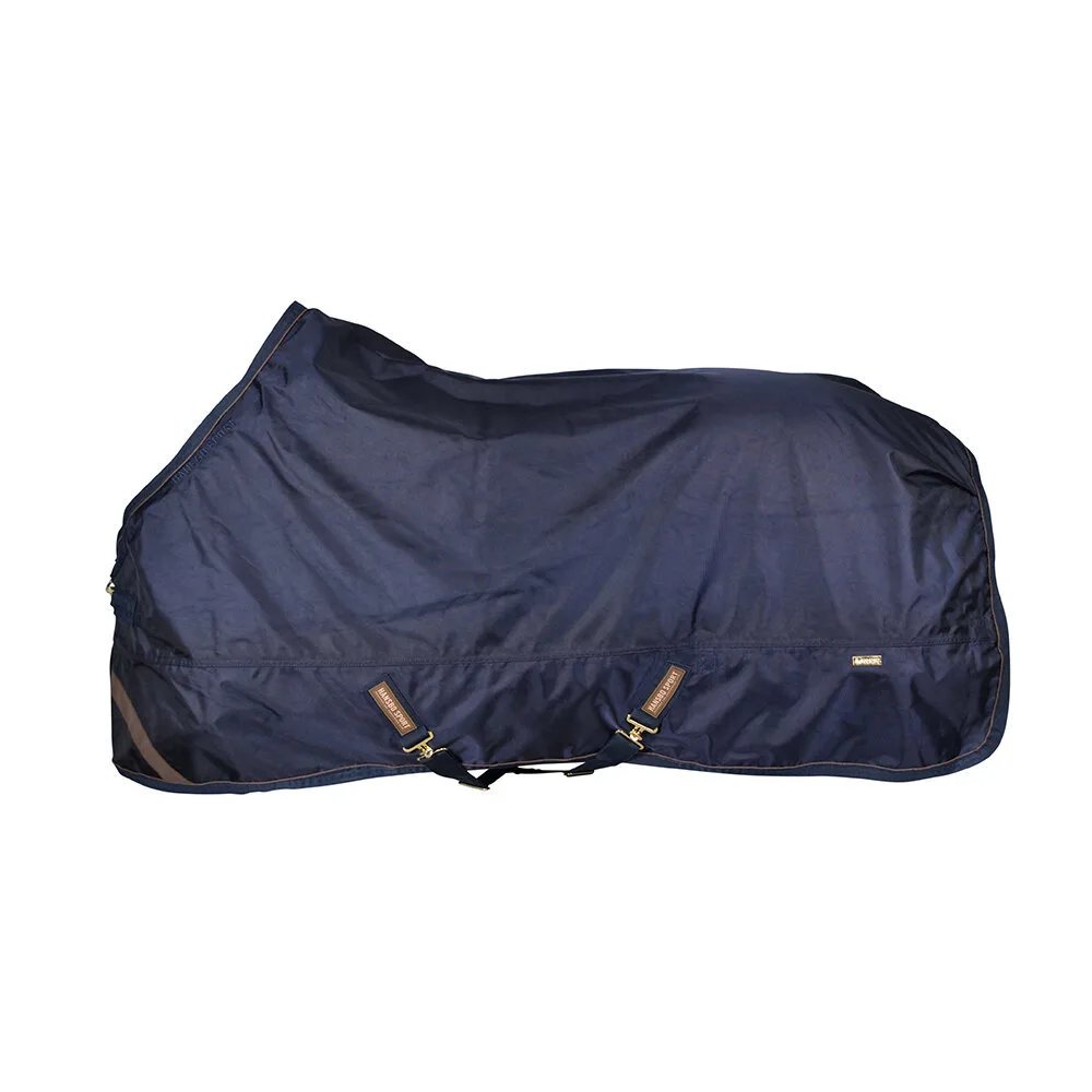 Hansbo Comfort Dækken 300 g 135 cm - Vandtæt - Navy - Til hest