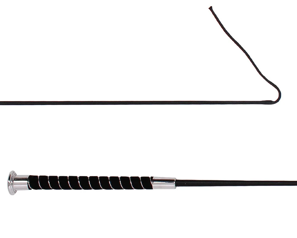 QHP Dressur Pisk Elegant 120 cm - Sort