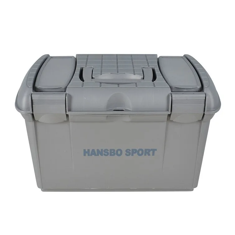 Hansbo Sport Striglekasse - Grå - Til hest