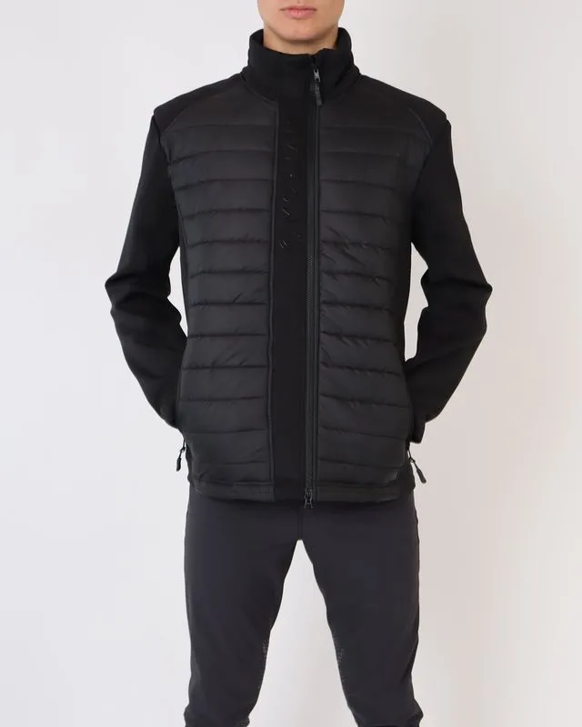 Montar Emanuel Quilt Body Jacket Unisex XXL - Sort - Ridejakke