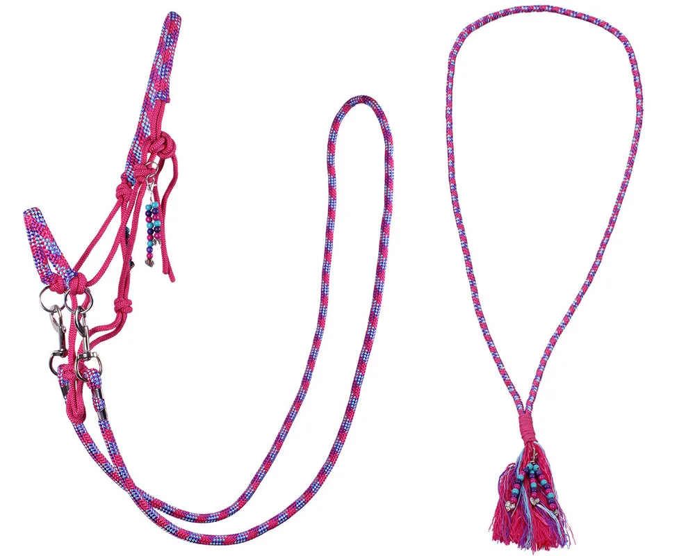QHP Liberty Reb Grime Cob - Fuchsia - Til hest