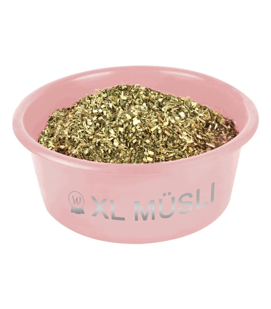 Müsli Spand m/Låg 8 L - Linnea Pink - Til hest
