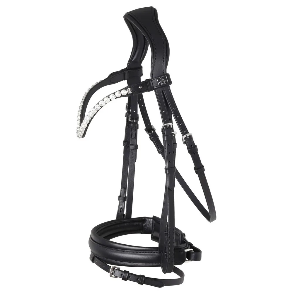 SD L'Unique II Trense Cob - Sort/Sort - Til hest
