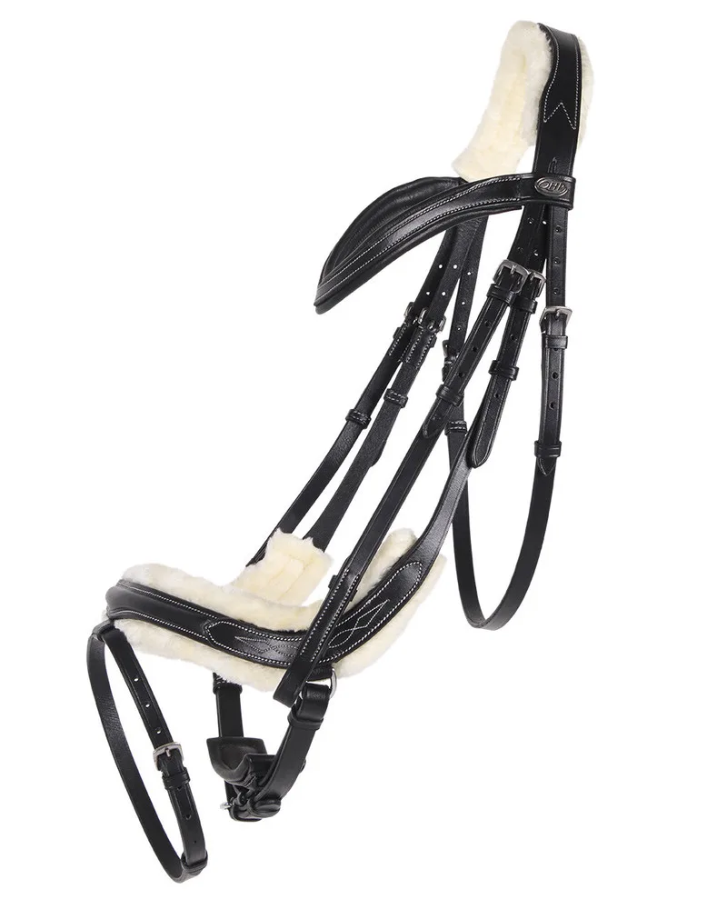 QHP Trense Ontario Pony - Sort - Til hest