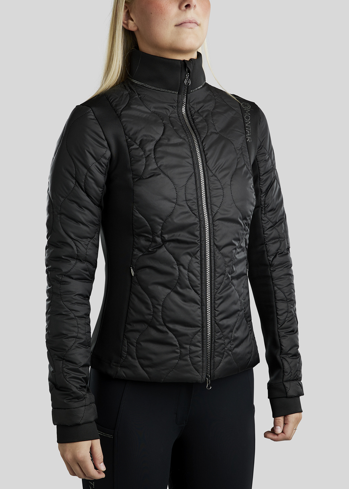 Montar MoMary Hybrid Jakke M - Sort - Ridejakke