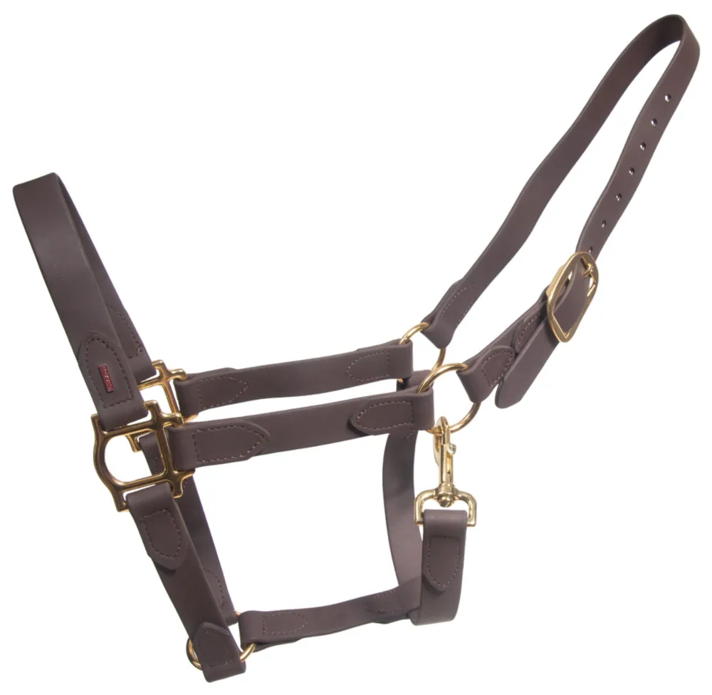 Karlslund SuperStrap Grime Onesize - Brun/messing - Til hest