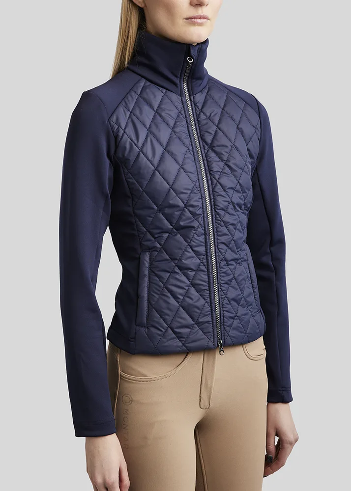 Montar MoQuinn Hybrid Jakke M - Navy - Ridejakke