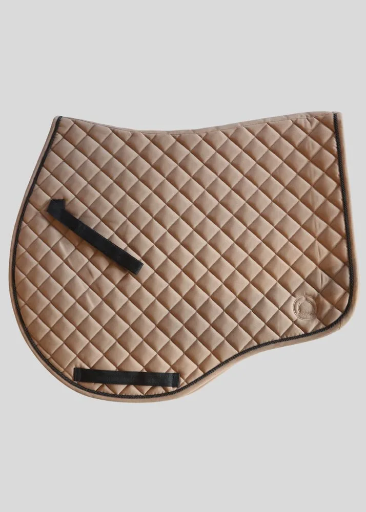 Montar Fair Jump Saddlepad Full Jump - Latte - Til hest