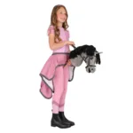 QHP Hobby Horse Ride Dækken Cherry Pink