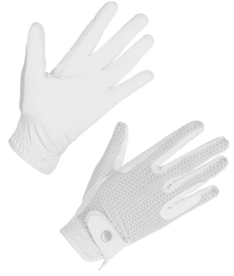 Covalliero Handsker Forår 2026 XS - Hvid - Ridehandsker