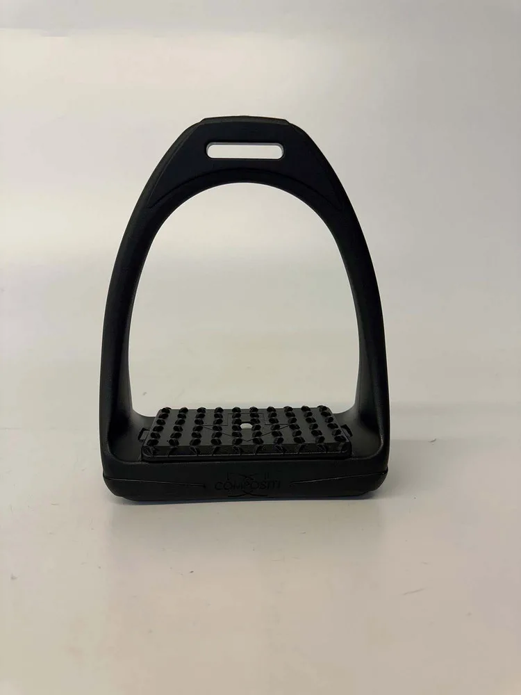 Compositi Soft Reflex Stigbøjler Voksen - Sort/Sort - Til hest