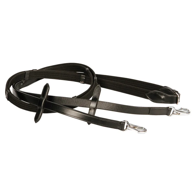 HH Webbing Tøjle m/Clips Pony - Sort - Til hest