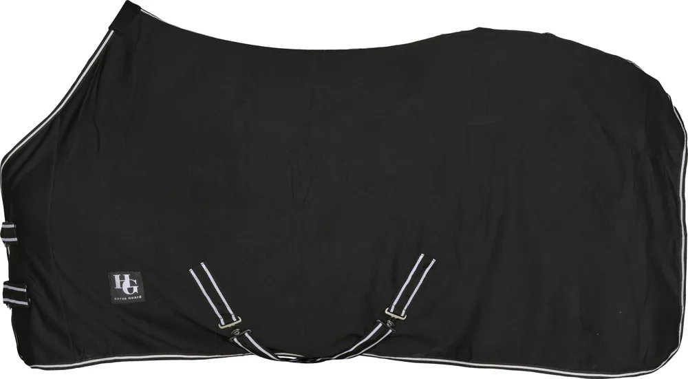 HG Jersey Cooler Dækken 125 - Sort - Til hest