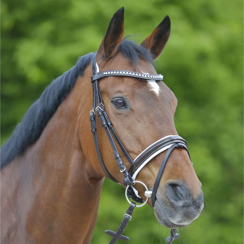 Wembley X-Line Chocolate Trense Full - Brun - Til hest