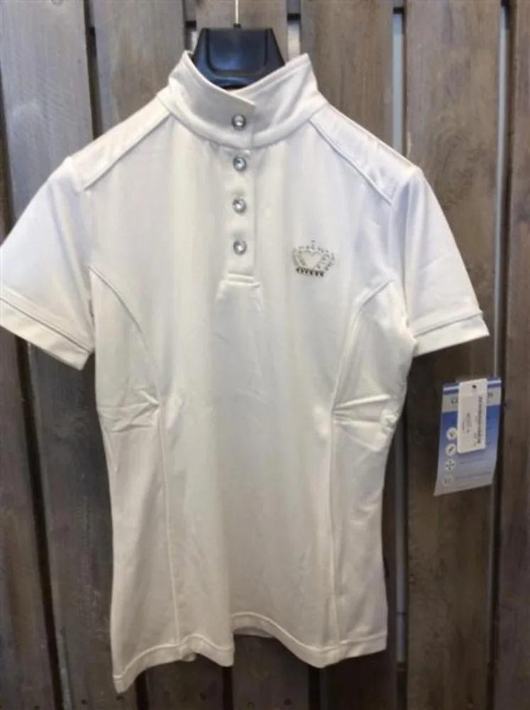 Horka Stævne Shirt Olympia 176 - Hvid