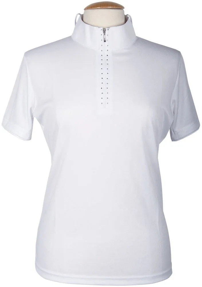 Harrys Horse Stævnebluse Champ 140 - Hvid - Ridebluse