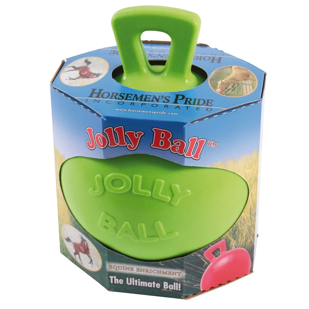 Jolly Ball 25 cm - Grøn/Æble - Til hest