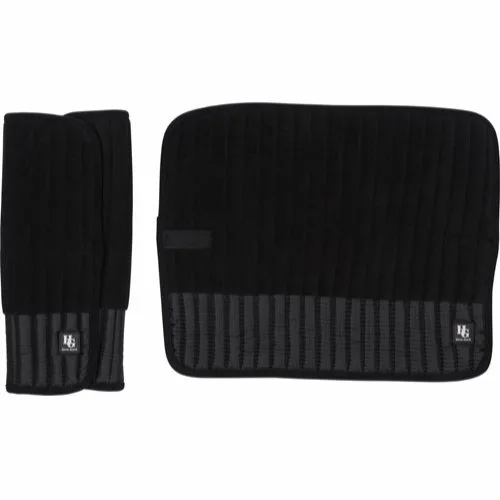 HG Memory foam Band. Underlag S/M - Sort - Til hest