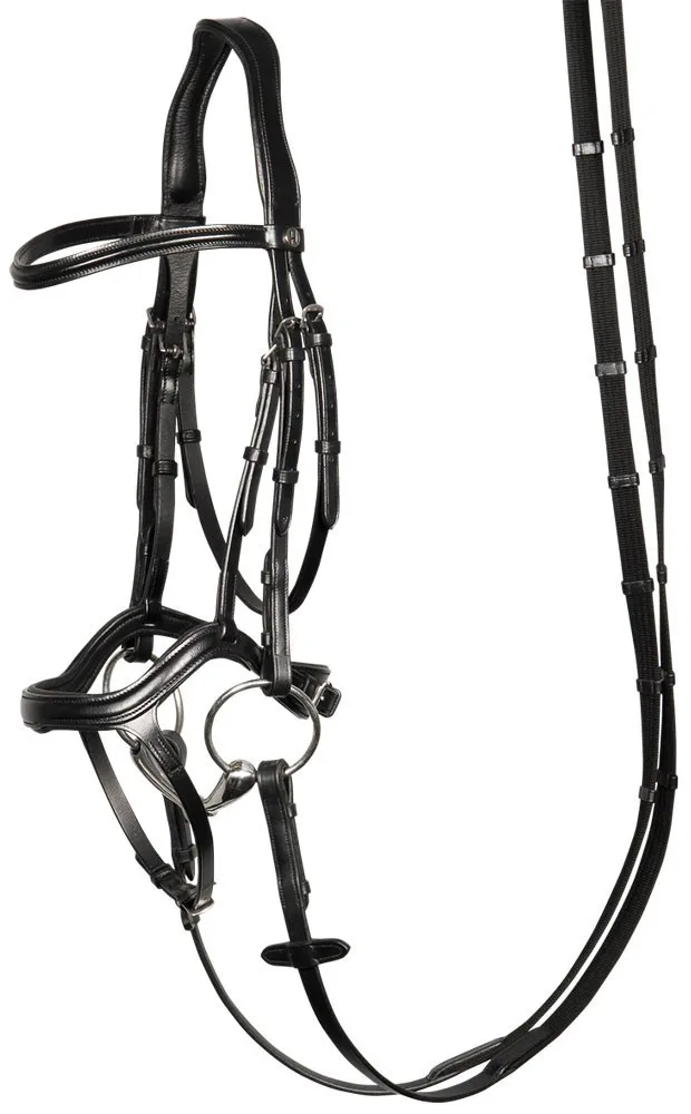 HH Anatomic Trense Full - Sort - Til hest