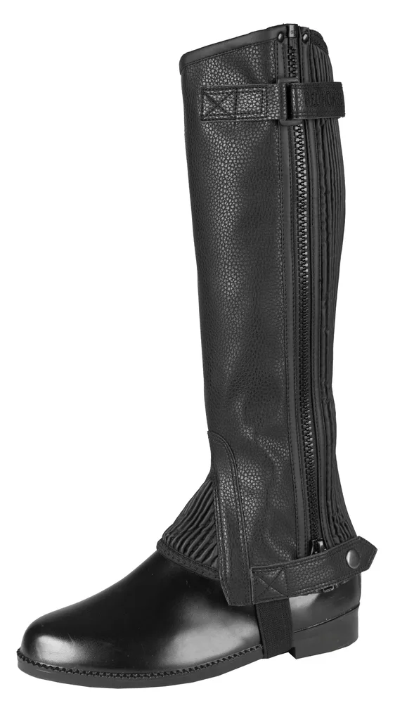 Red Horse Læder Legging Xbred ST/XW - Sort - Ridestøvler