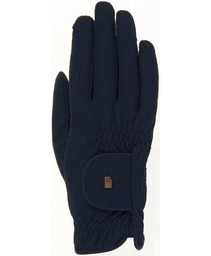 Roeckl Handske m/ foer 6 - Sort - Ridehandsker